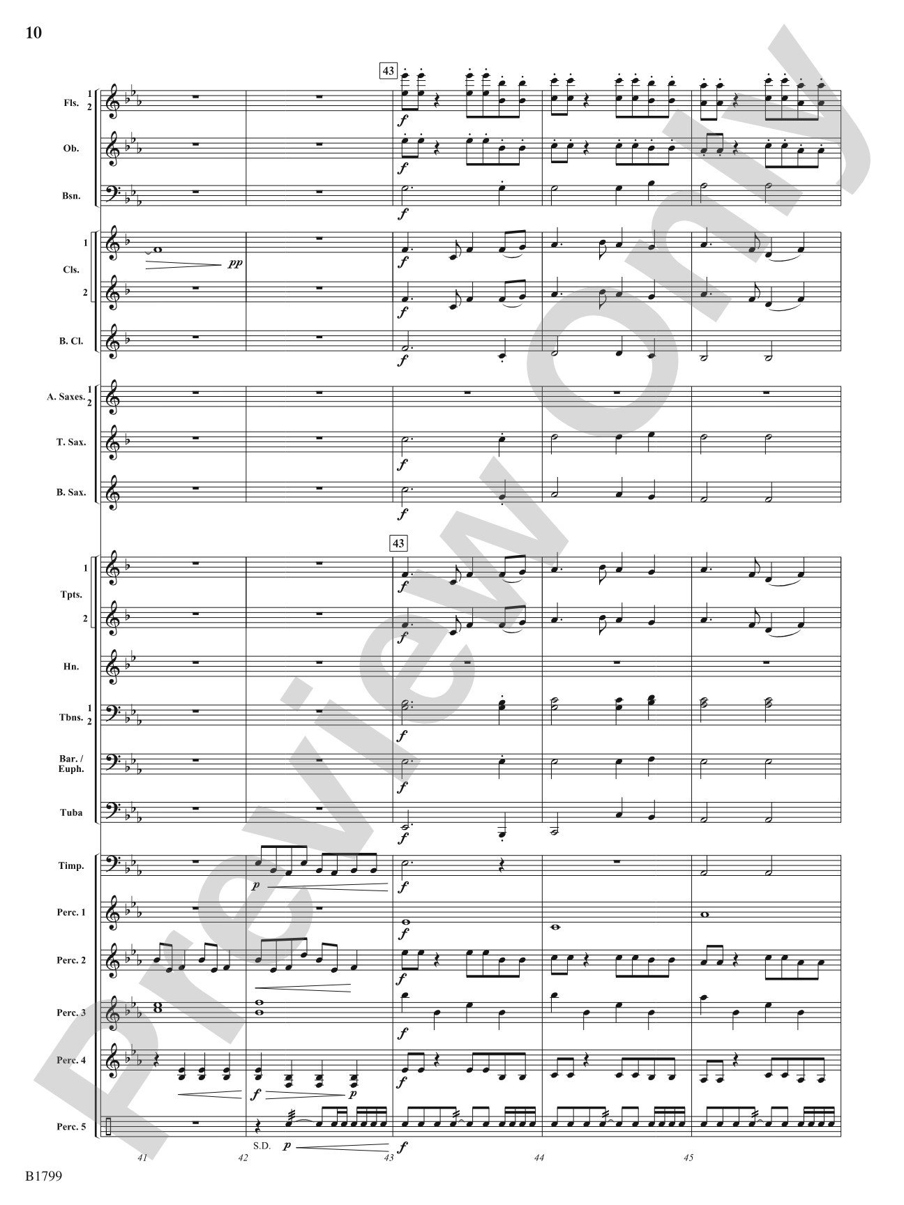 Crowns of Glory: Concert Band Conductor Score & Parts