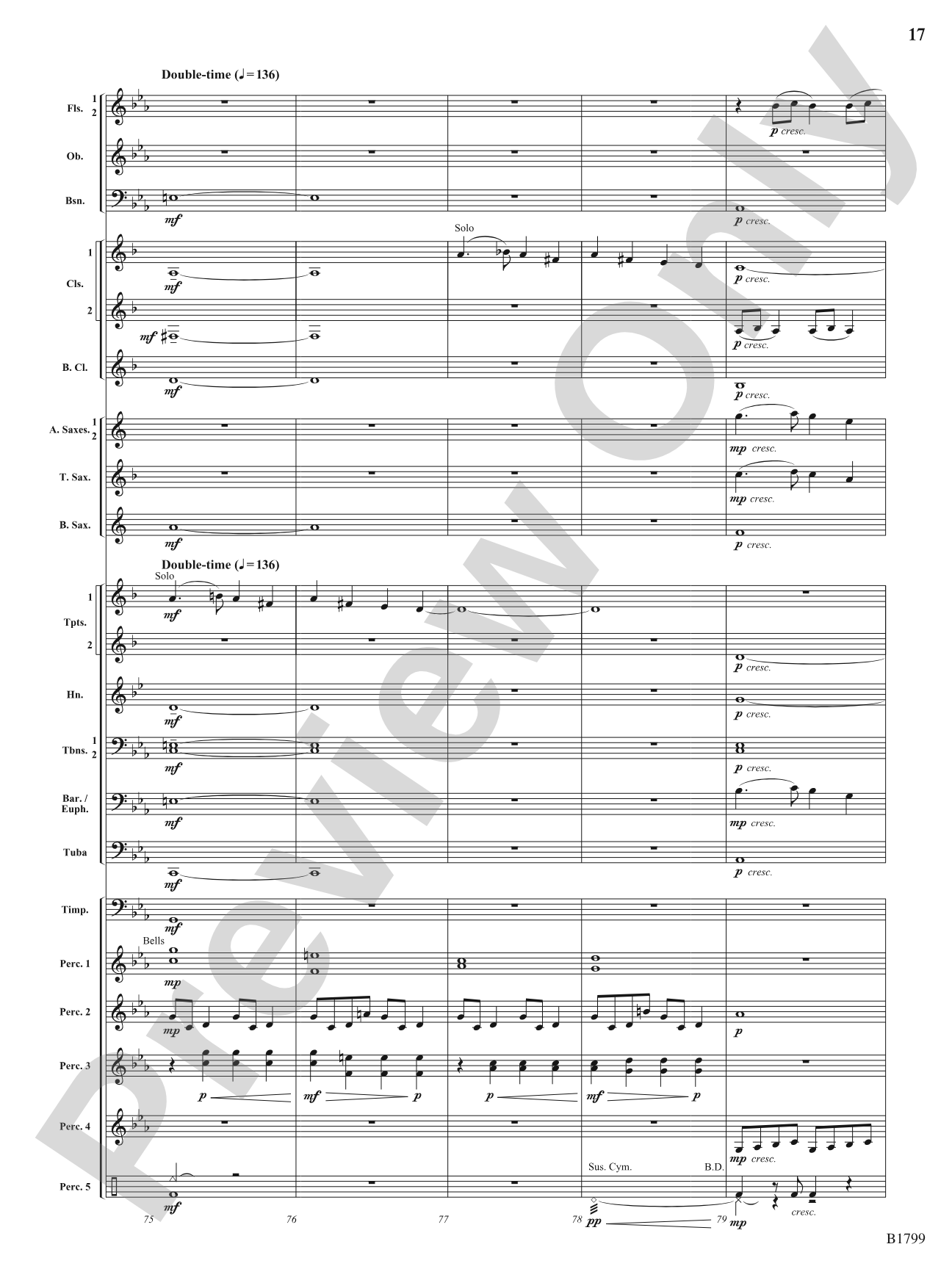 Crowns of Glory: Concert Band Conductor Score & Parts