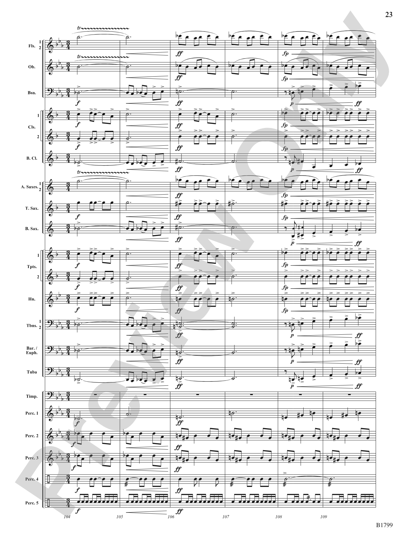 Crowns of Glory: Concert Band Conductor Score & Parts