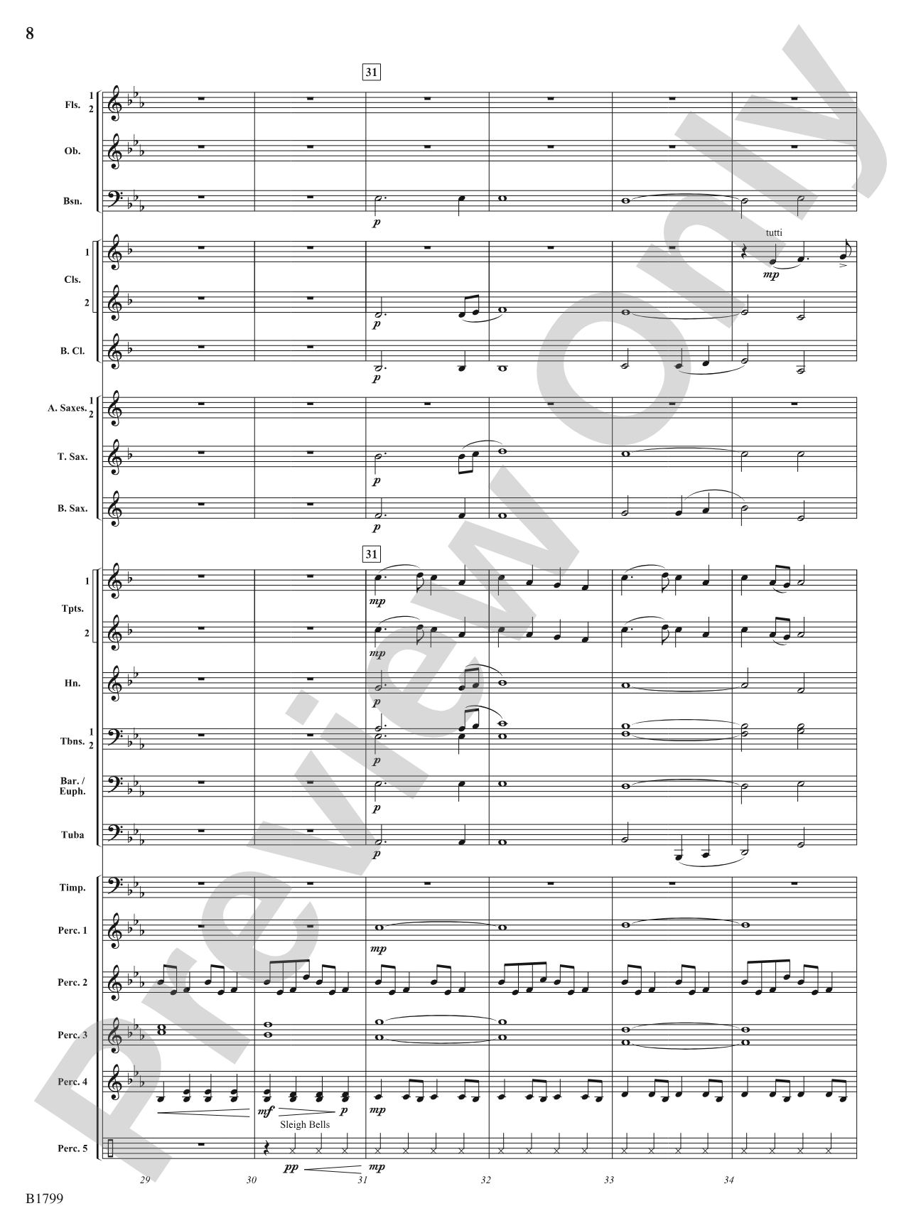 Crowns of Glory: Concert Band Conductor Score & Parts