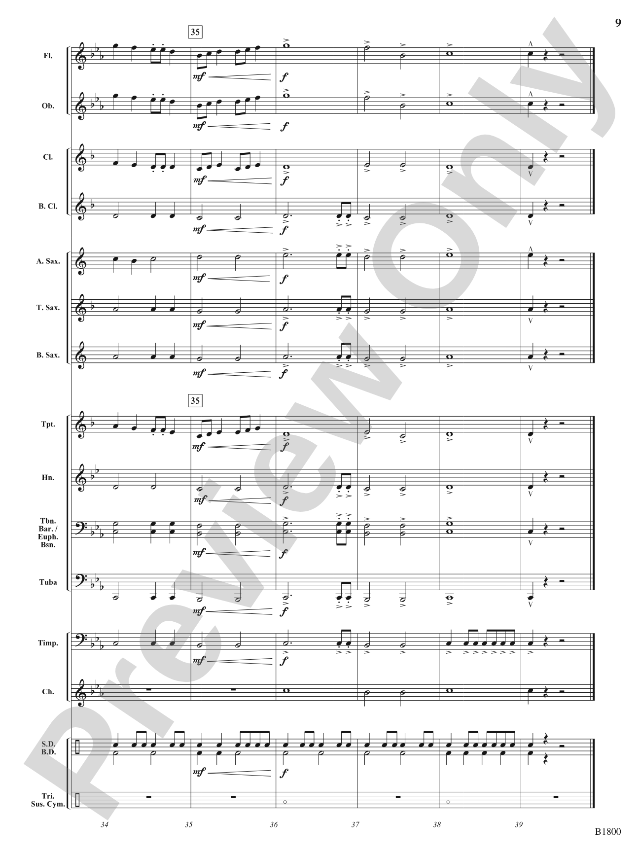 Celtic Ritual and Dance: Concert Band Conductor Score & Parts