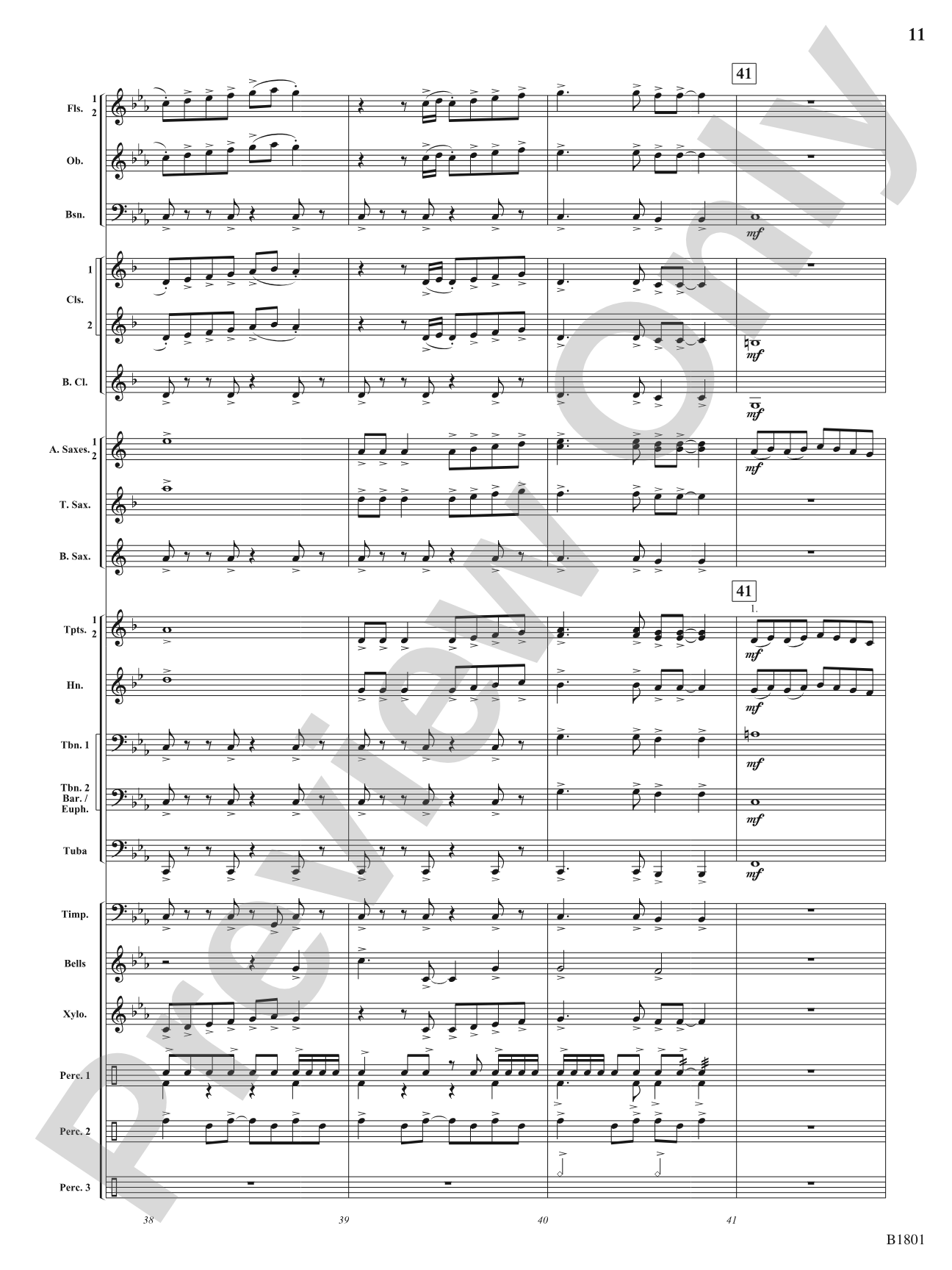 Energy!: Concert Band Conductor Score & Parts