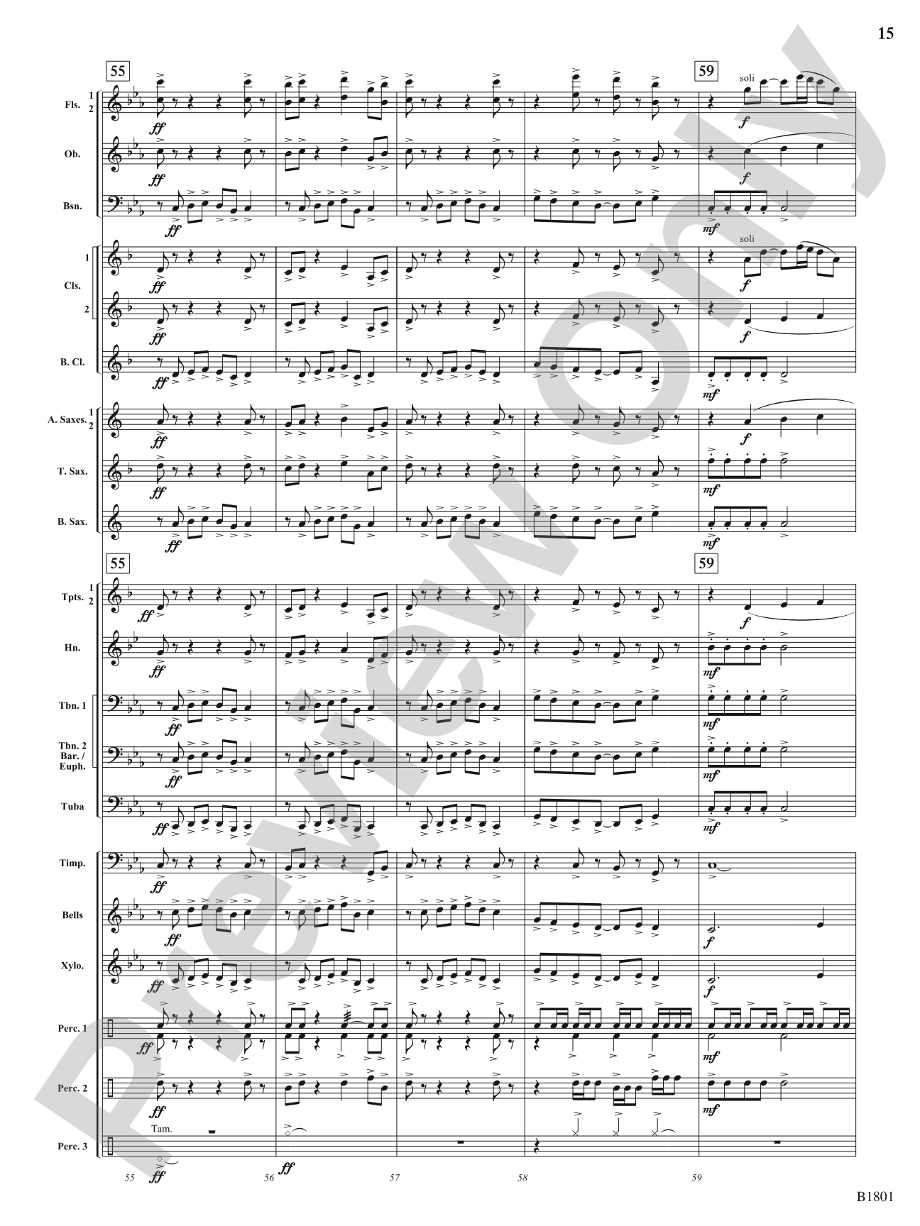 Energy!: Concert Band Conductor Score & Parts
