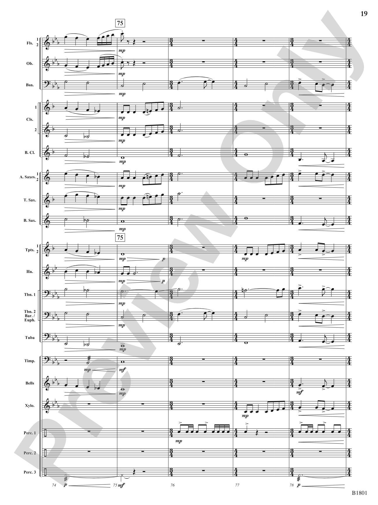Energy!: Concert Band Conductor Score & Parts
