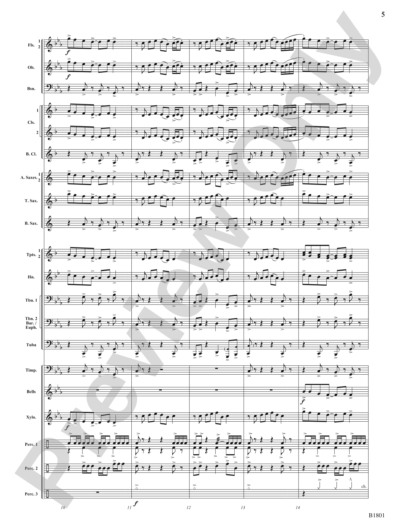Energy!: Concert Band Conductor Score & Parts