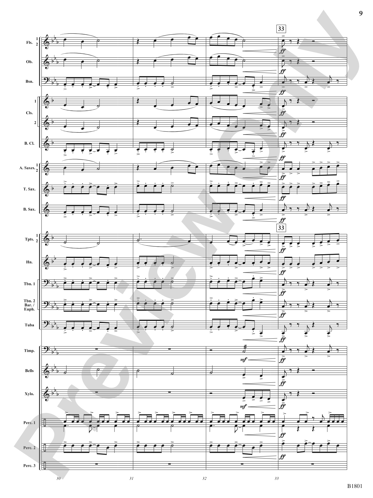 Energy!: Concert Band Conductor Score & Parts