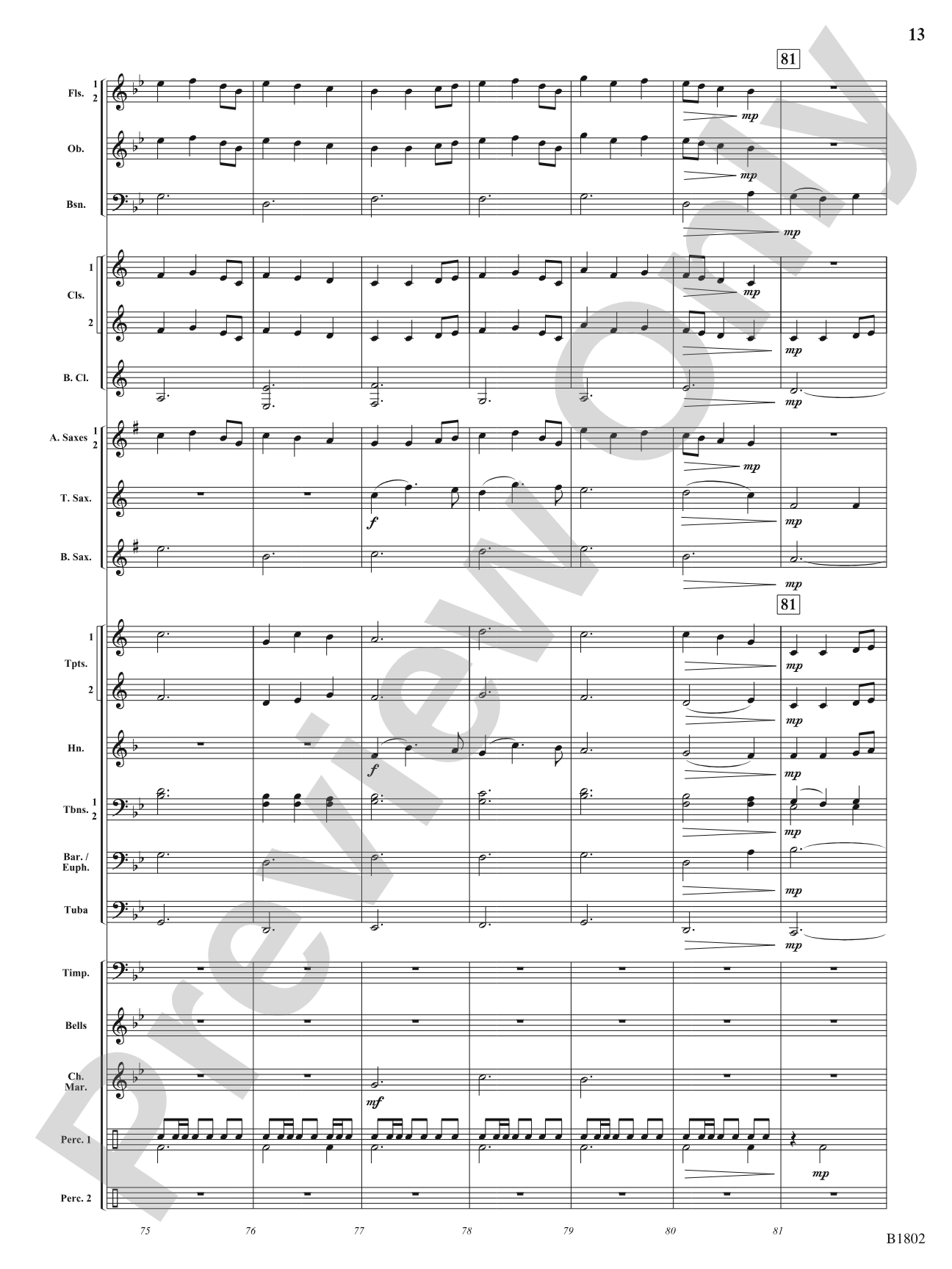 Heart of Gold: Concert Band Conductor Score & Parts