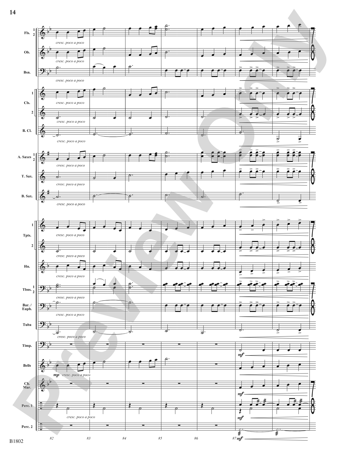 Heart of Gold: Concert Band Conductor Score & Parts