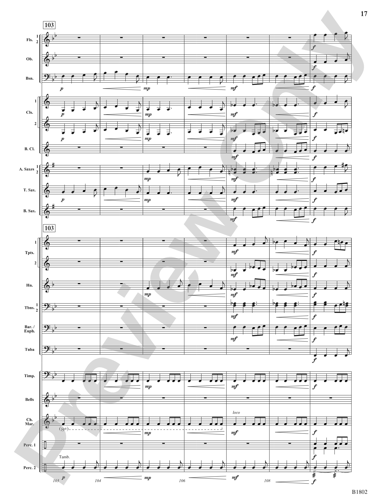 Heart of Gold: Concert Band Conductor Score & Parts