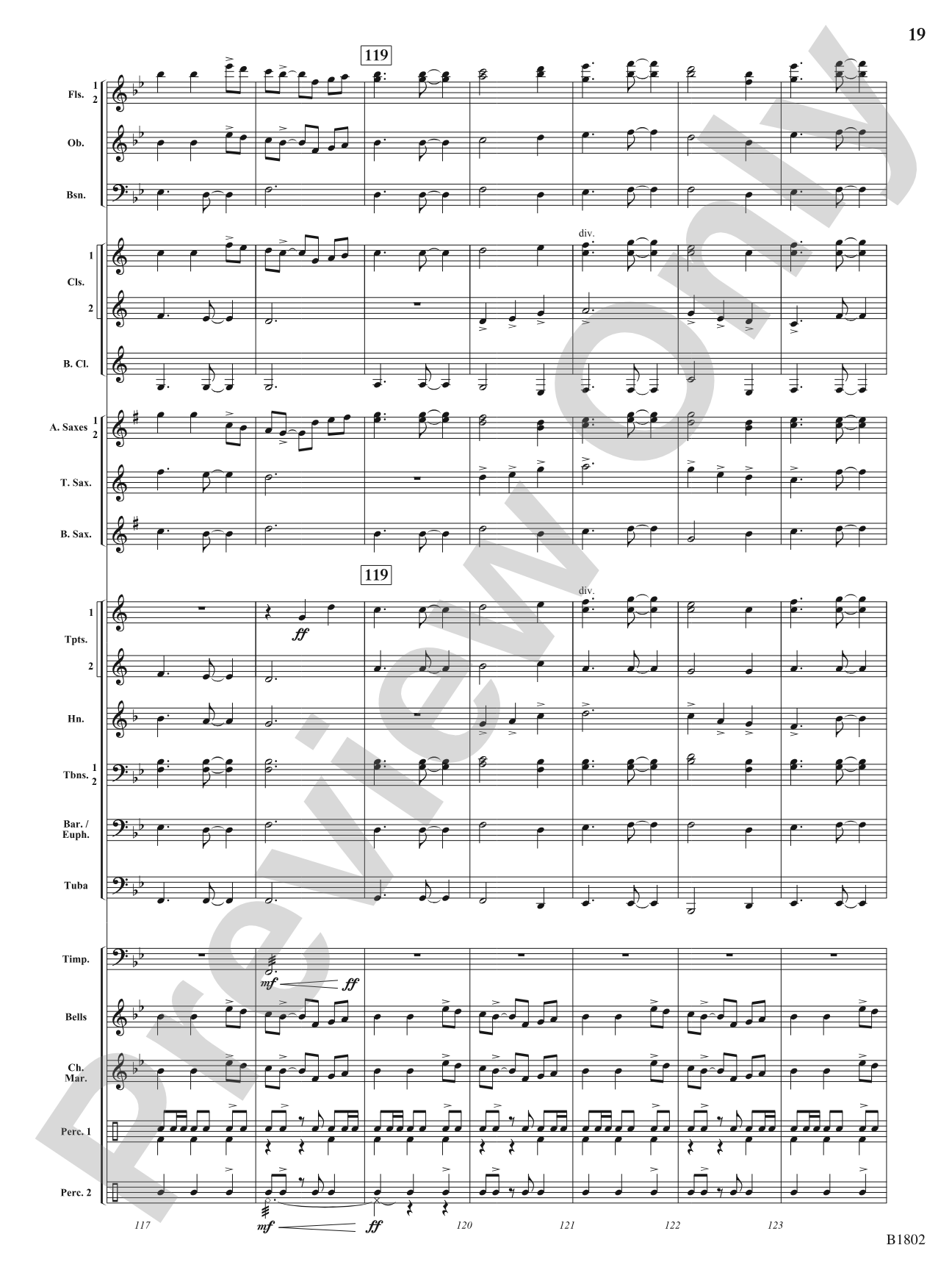 Heart of Gold: Concert Band Conductor Score & Parts