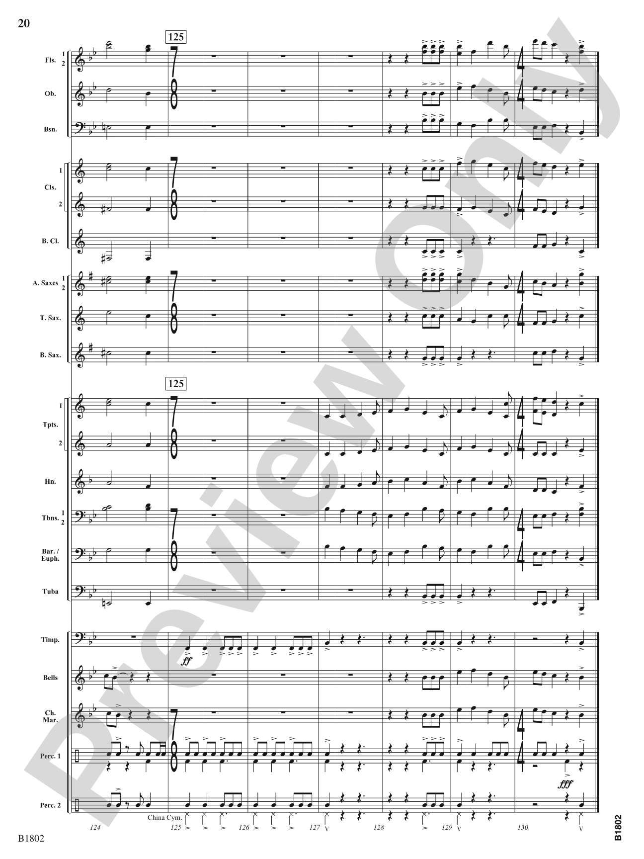 Heart of Gold: Concert Band Conductor Score & Parts
