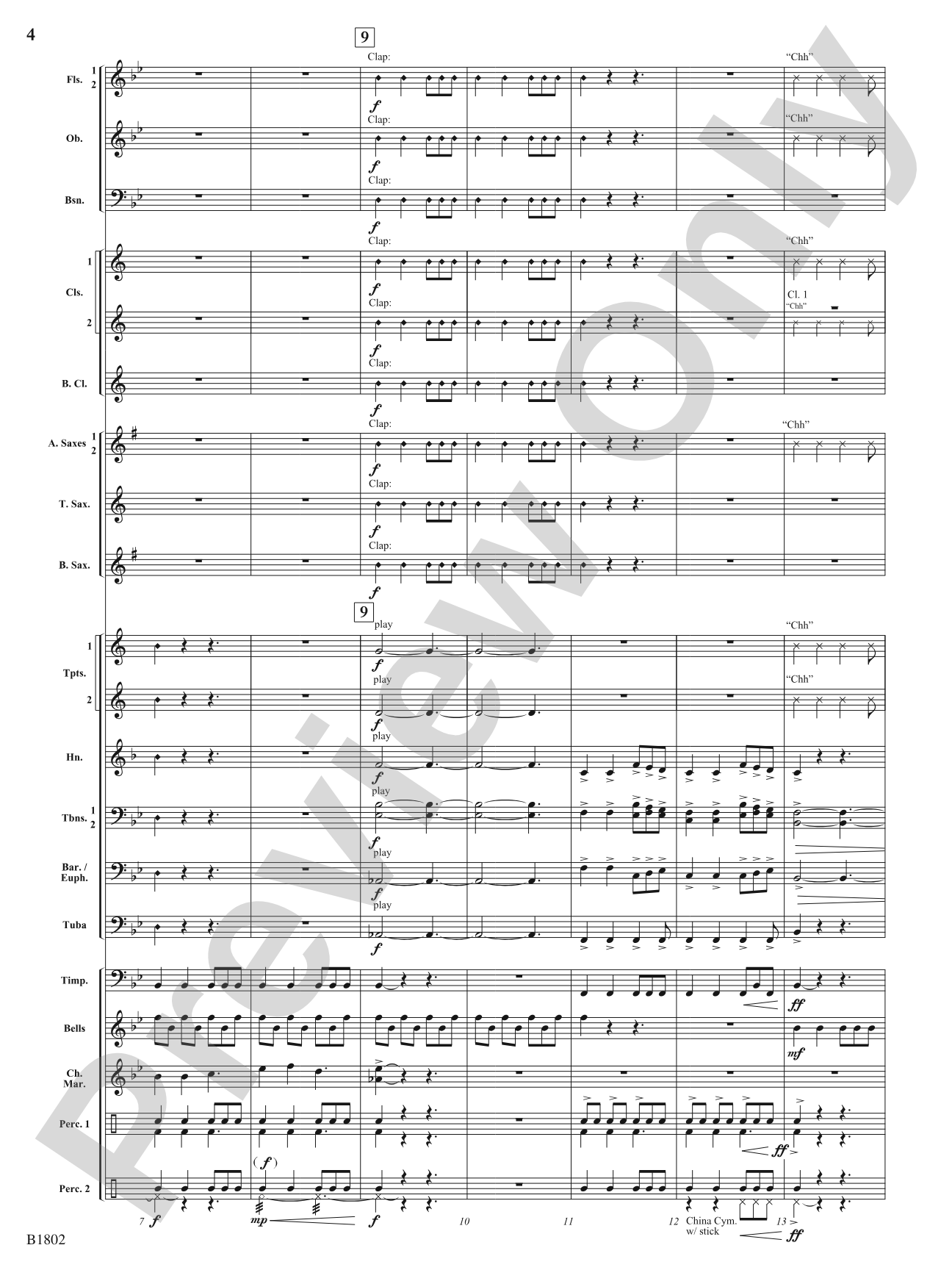 Heart of Gold: Concert Band Conductor Score & Parts