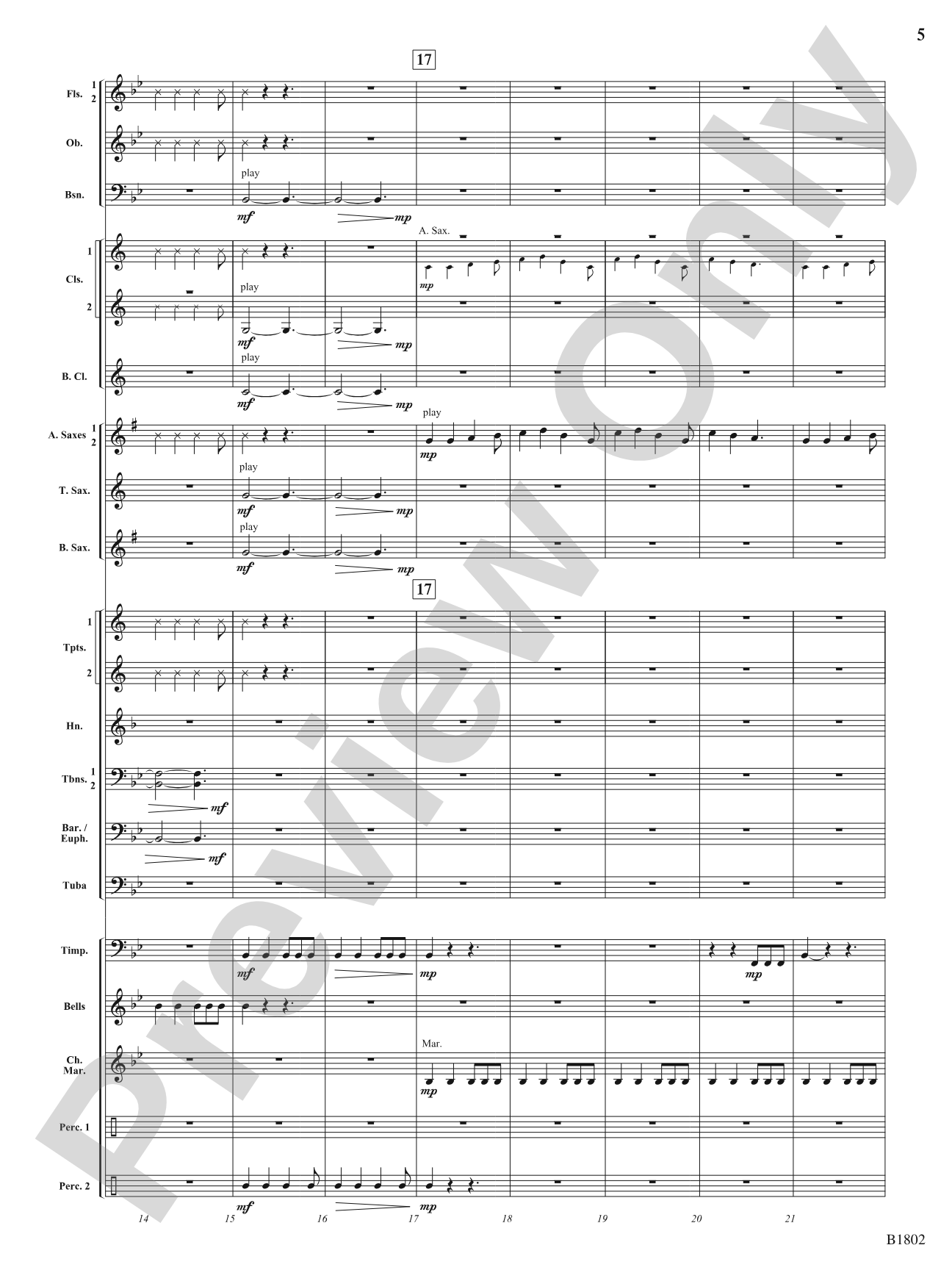 Heart of Gold: Concert Band Conductor Score & Parts