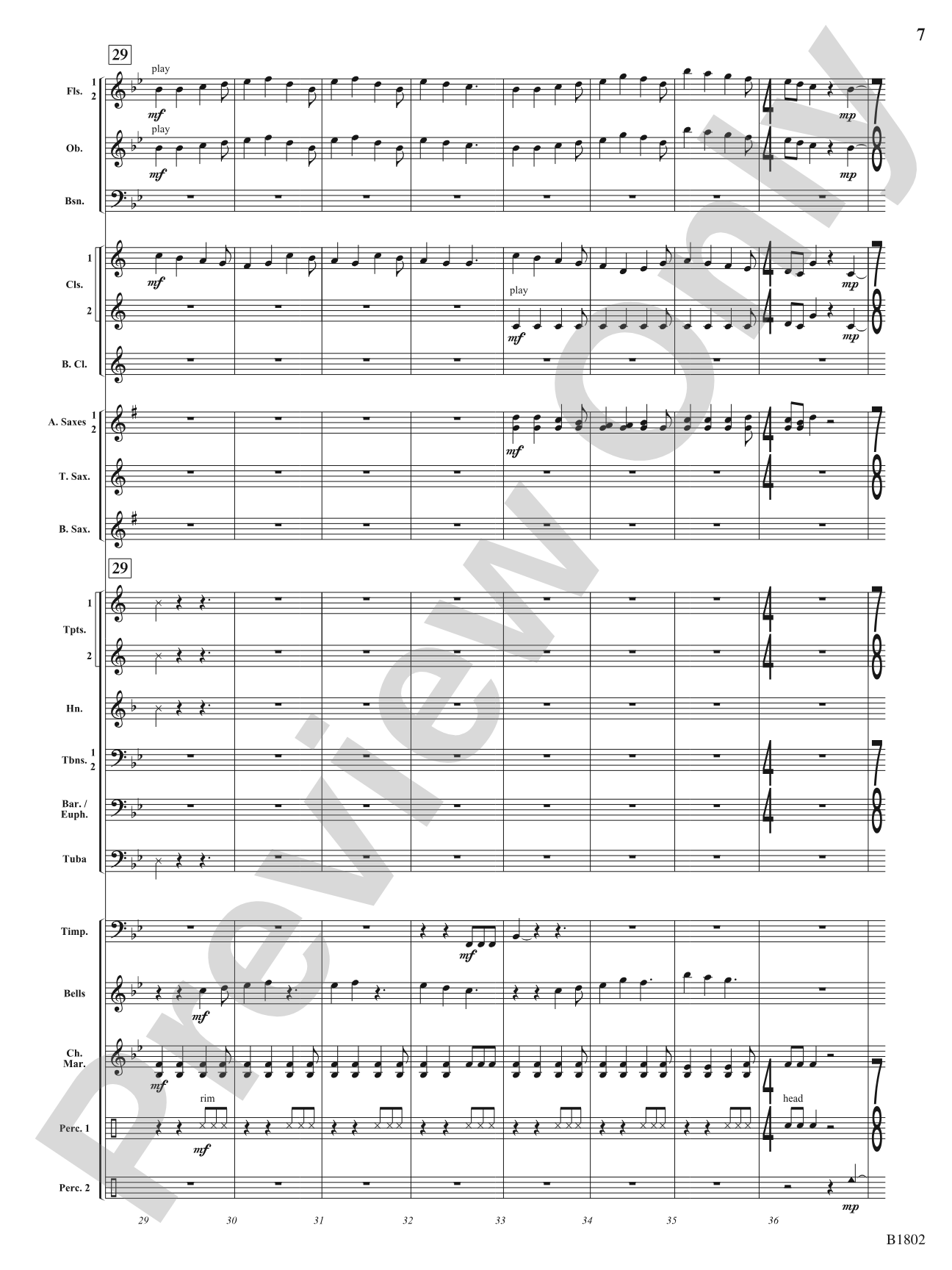 Heart of Gold: Concert Band Conductor Score & Parts