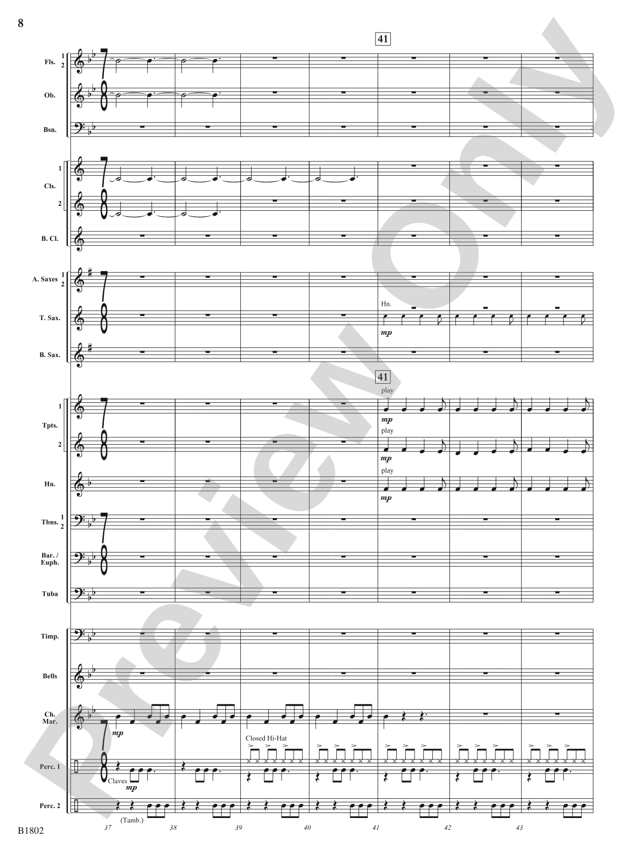 Heart of Gold: Concert Band Conductor Score & Parts