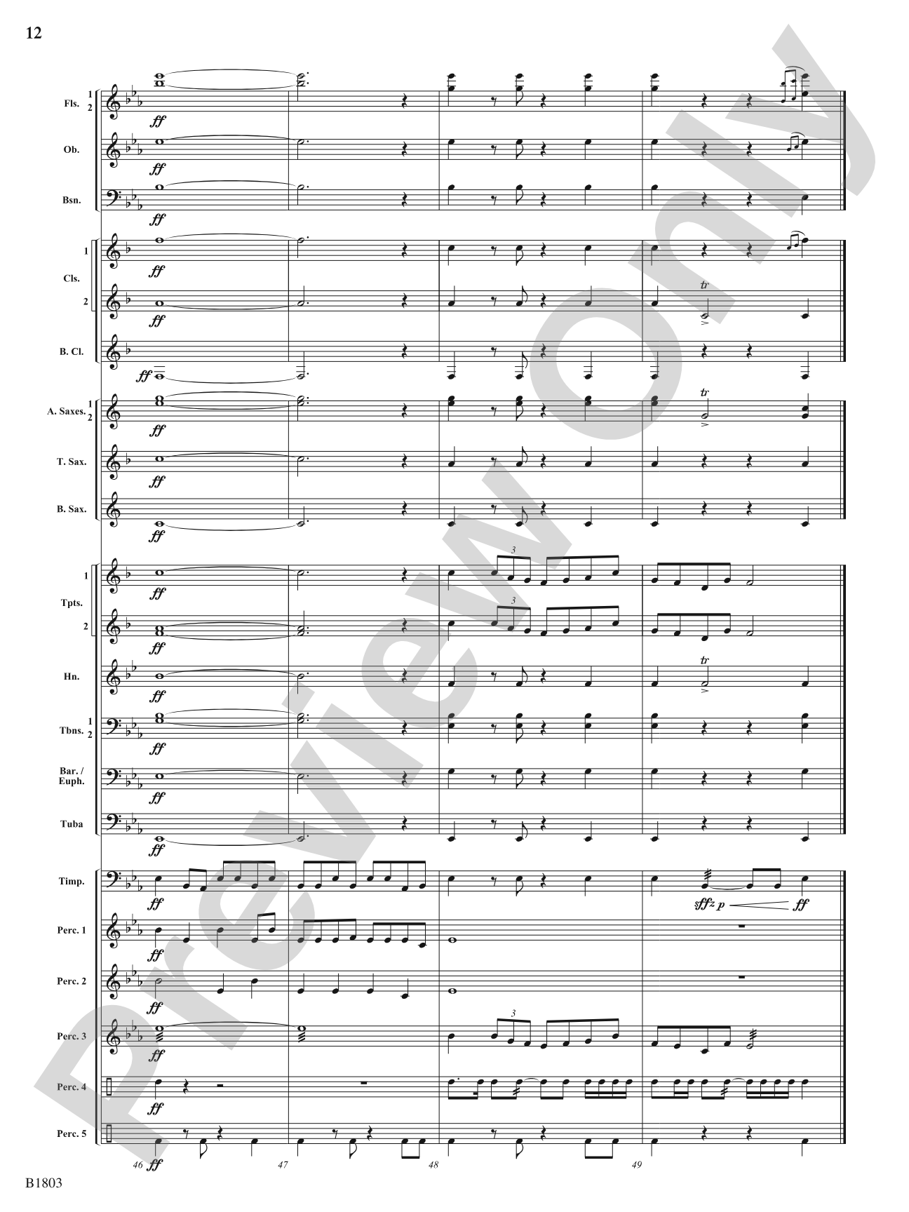 Everybody Sang (In a Universal Language): Concert Band Conductor Score & Parts
