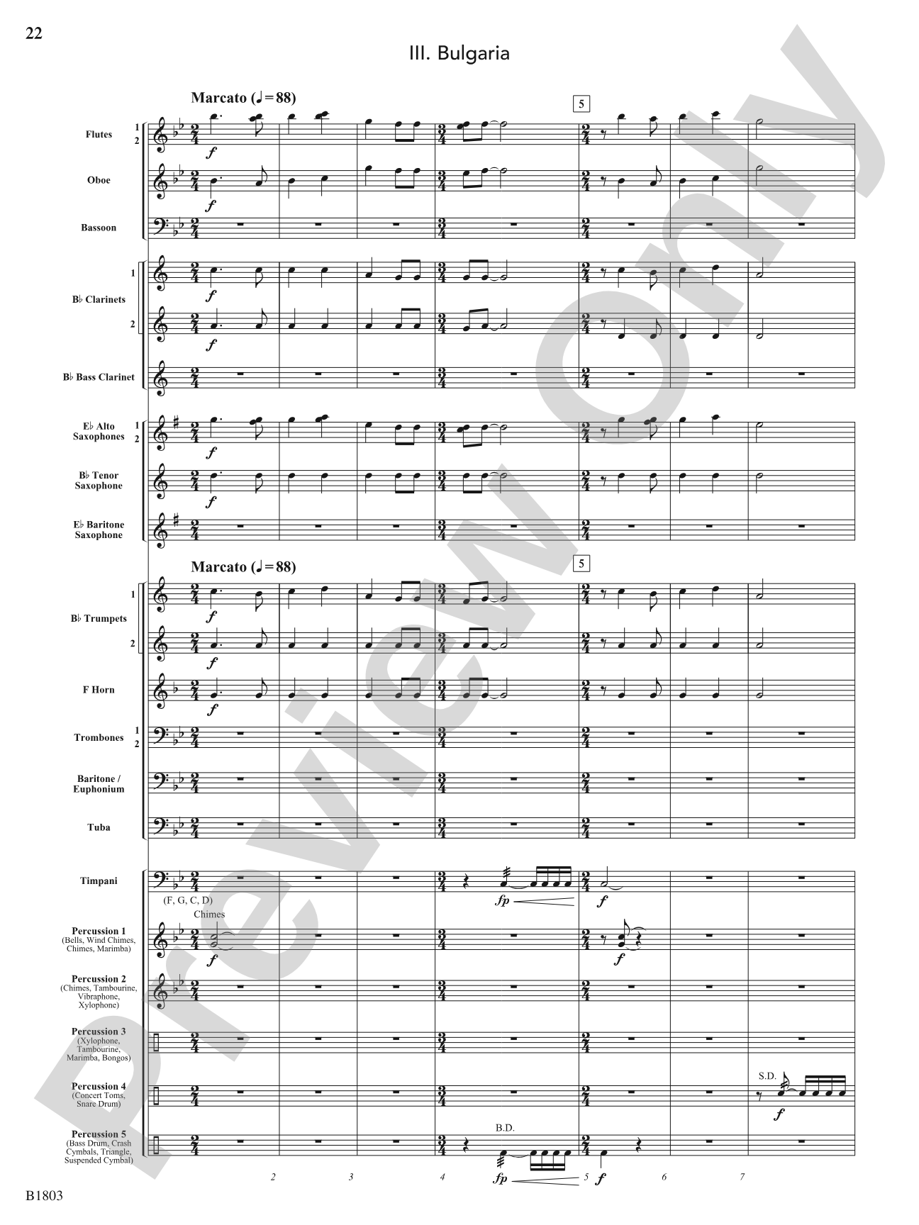 Everybody Sang (In a Universal Language): Concert Band Conductor Score & Parts
