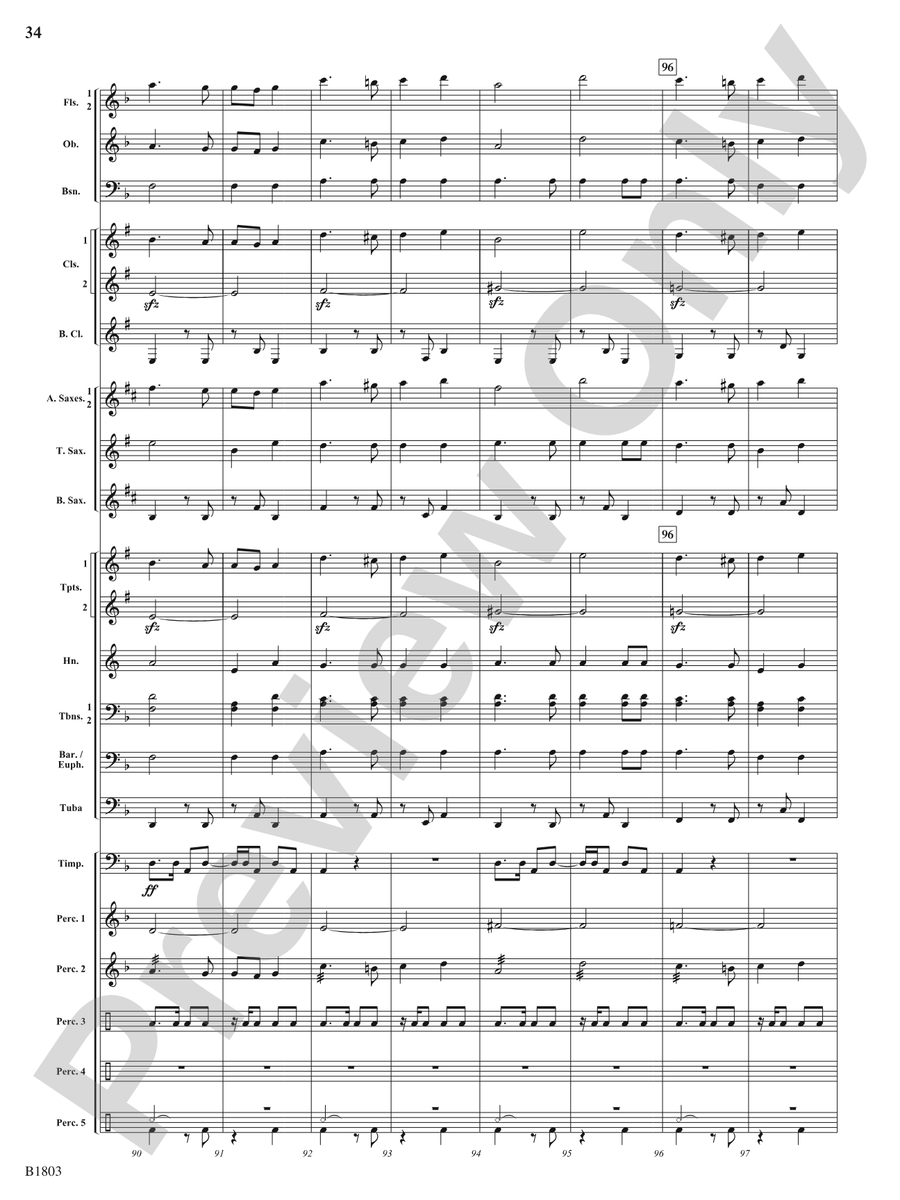 Everybody Sang (In a Universal Language): Concert Band Conductor Score & Parts