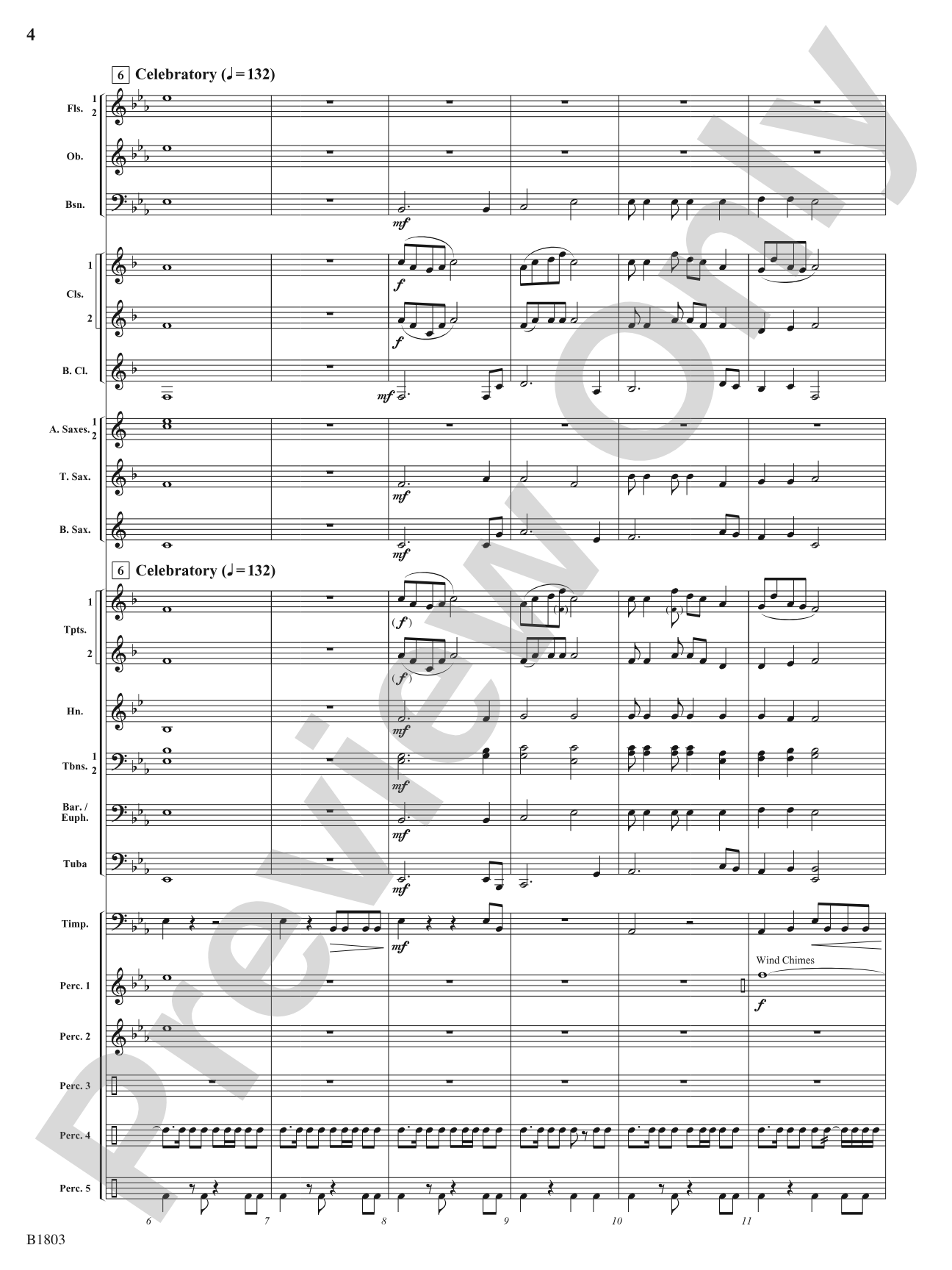 Everybody Sang (In a Universal Language): Concert Band Conductor Score & Parts