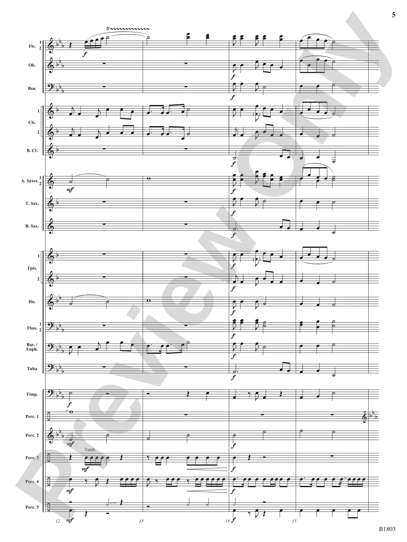 Everybody Sang (In a Universal Language): Concert Band Conductor Score & Parts