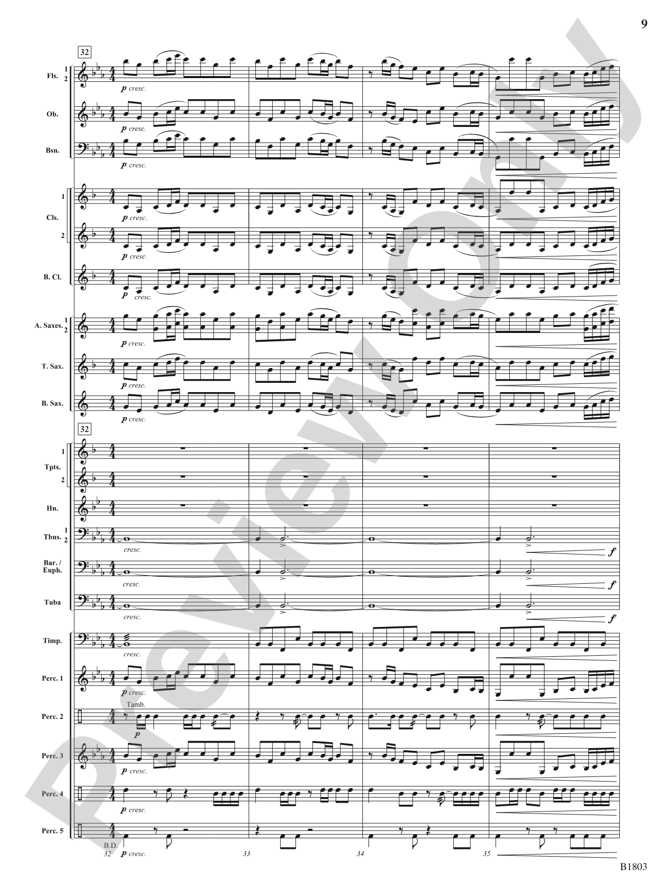 Everybody Sang (In a Universal Language): Concert Band Conductor Score & Parts