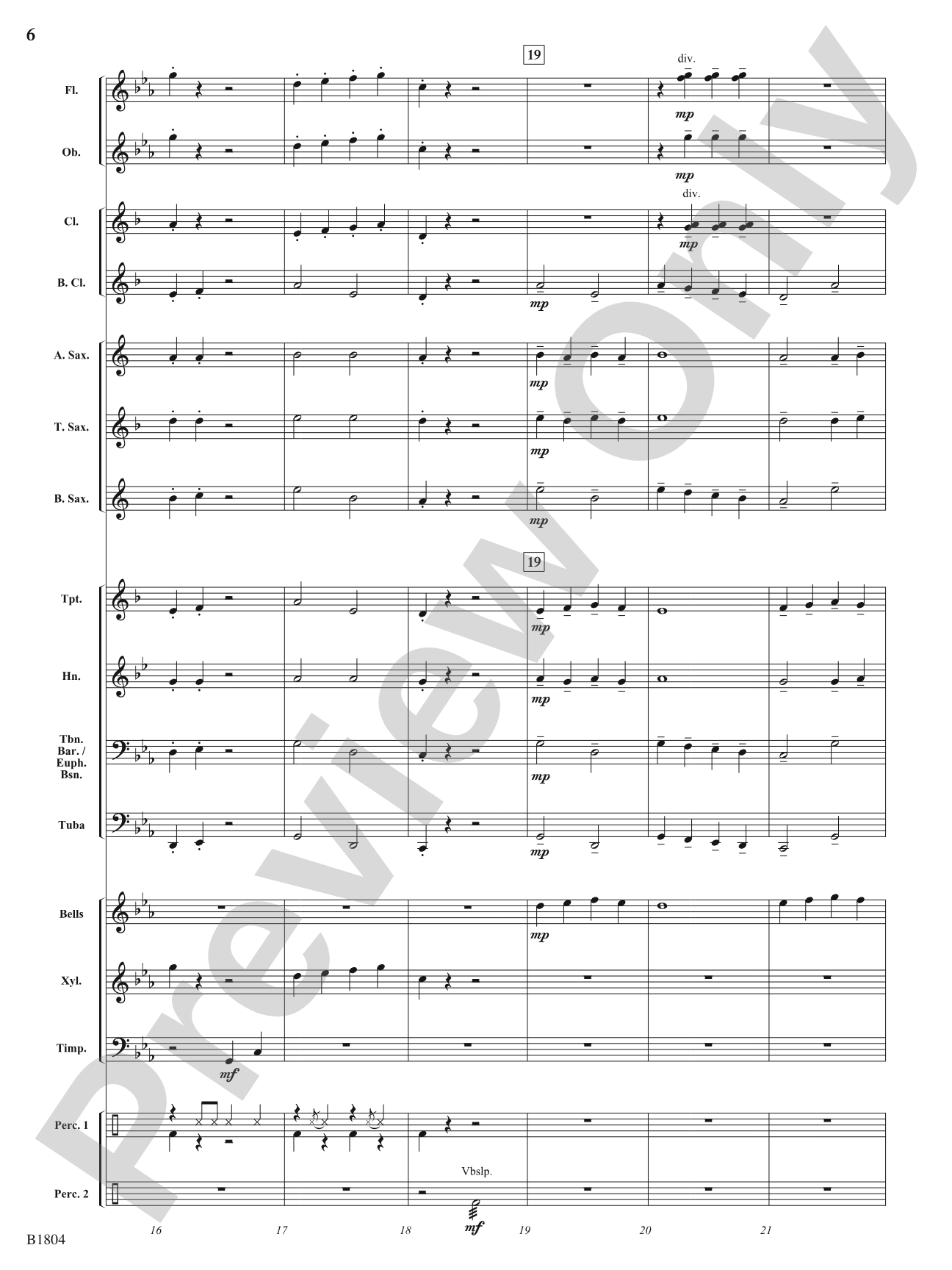 Spooky Mansion: Concert Band Conductor Score & Parts