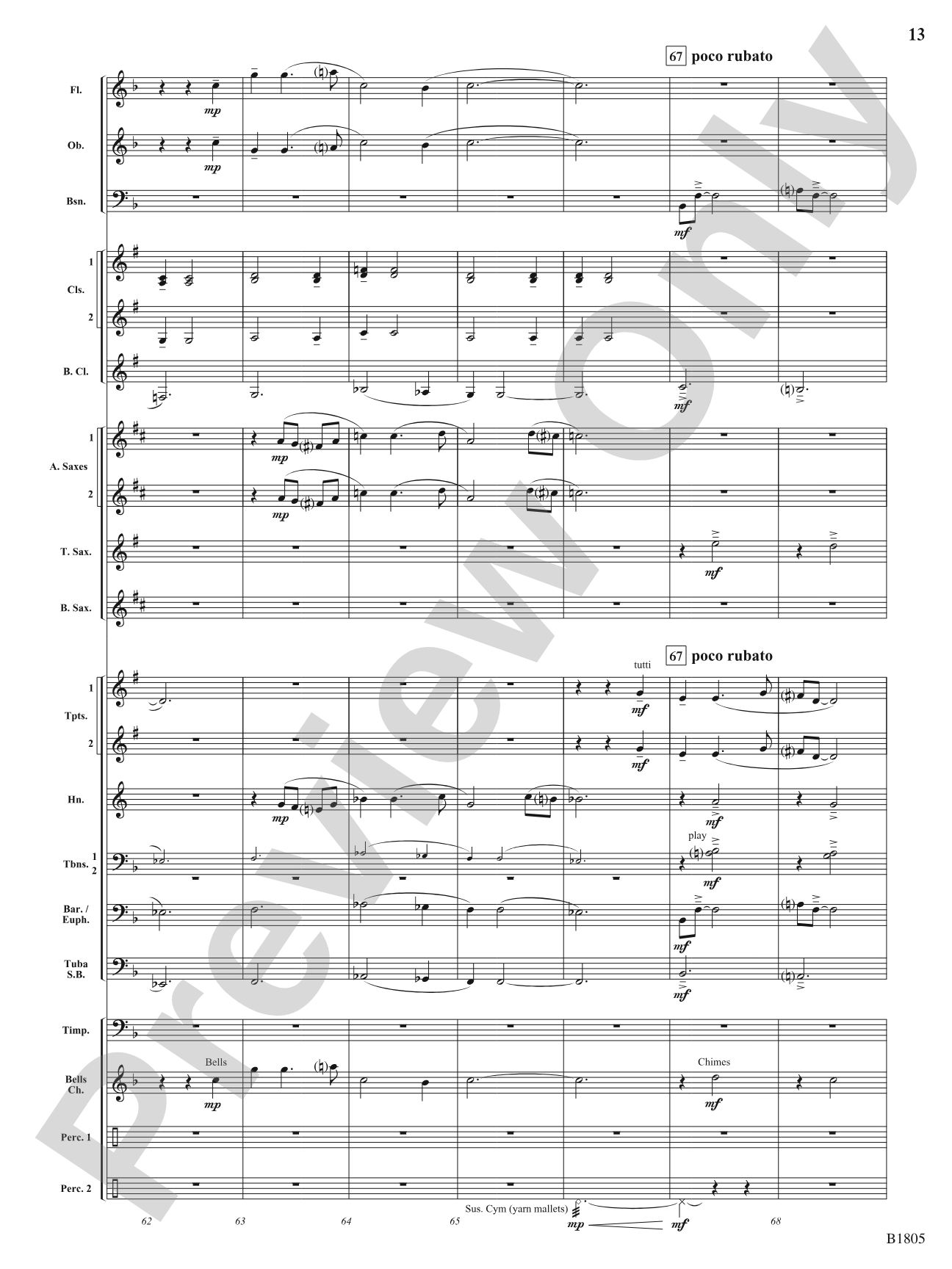 High Impact: Concert Band Conductor Score & Parts
