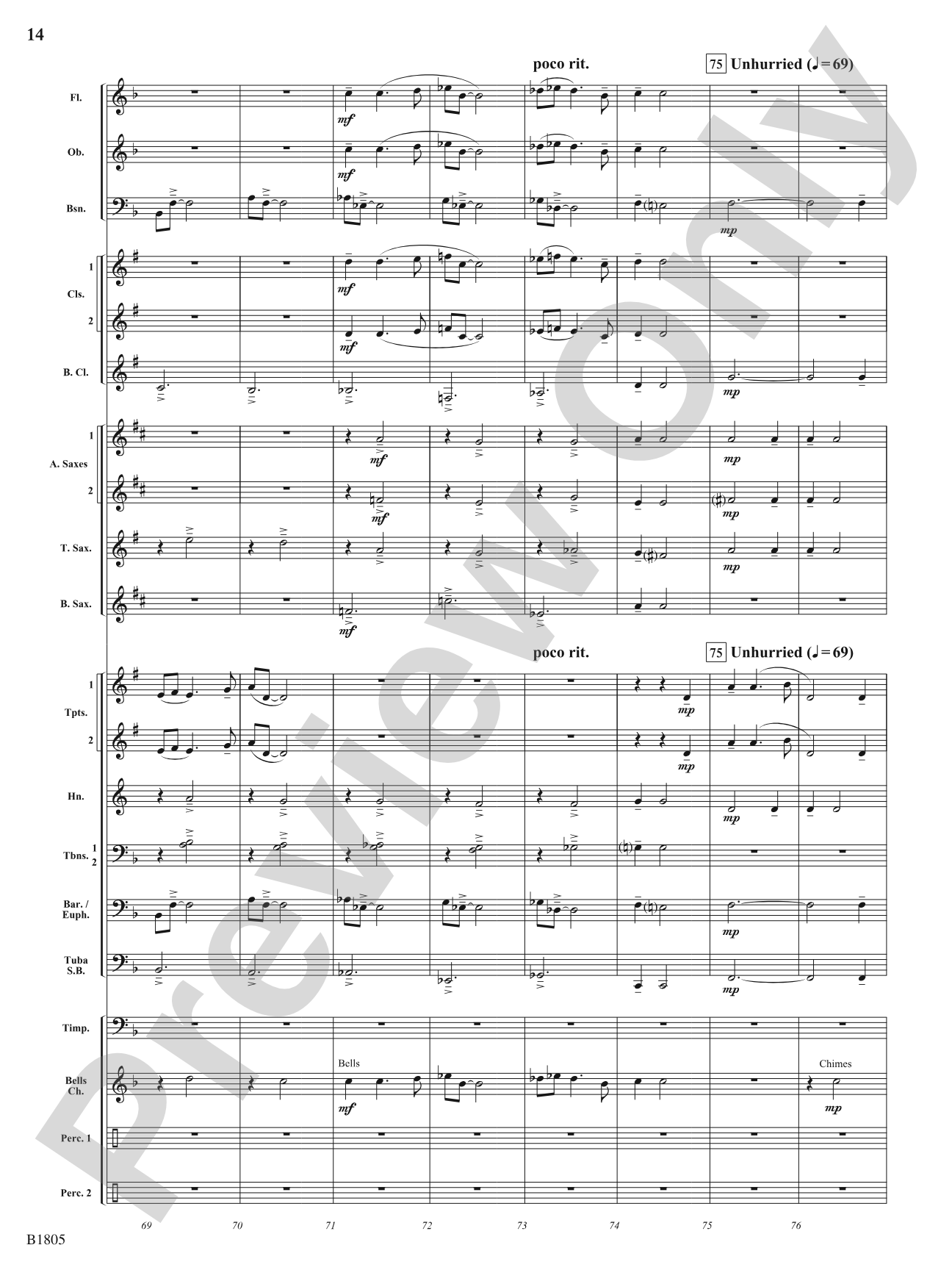 High Impact: Concert Band Conductor Score & Parts