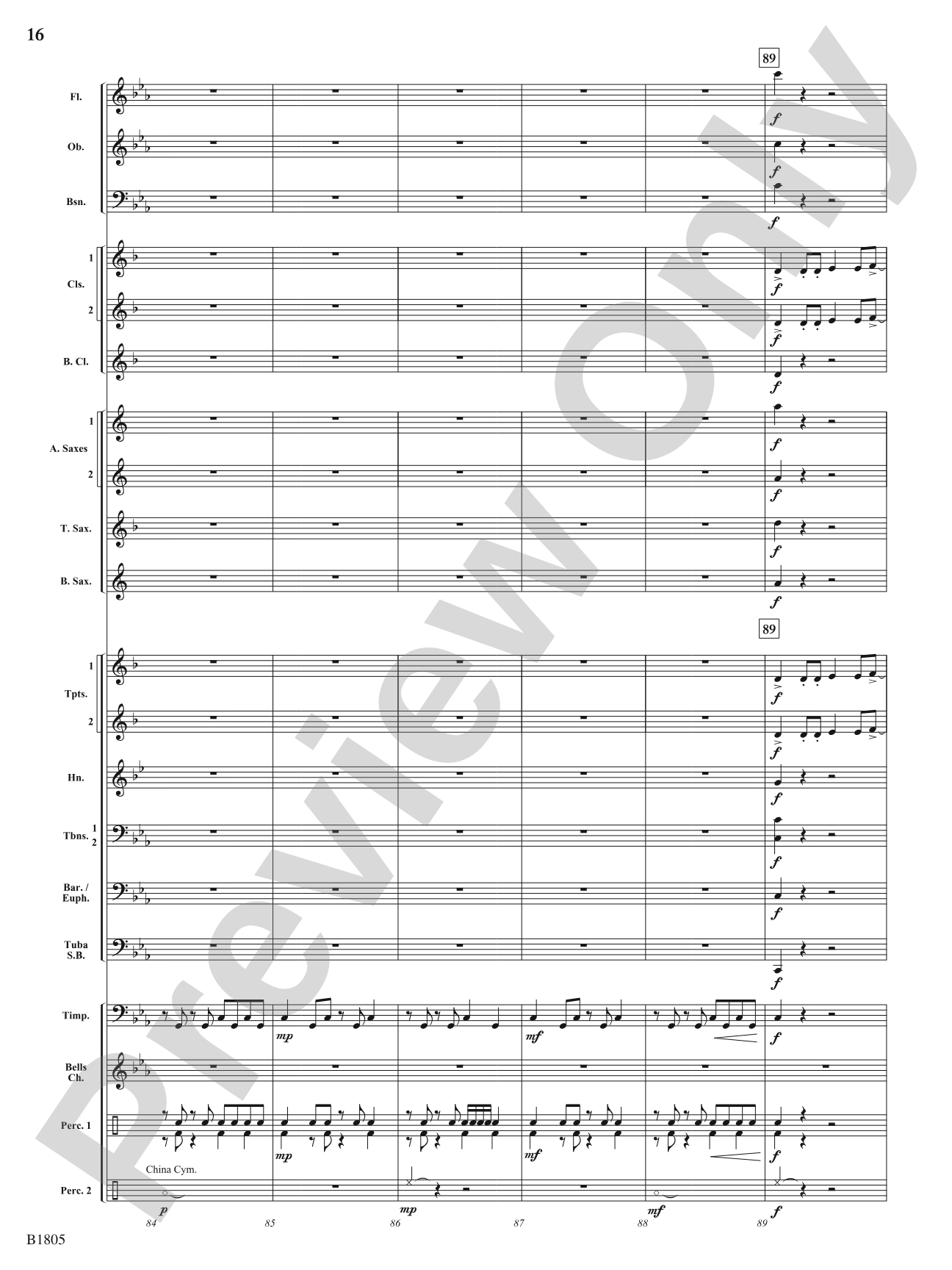High Impact: Concert Band Conductor Score & Parts