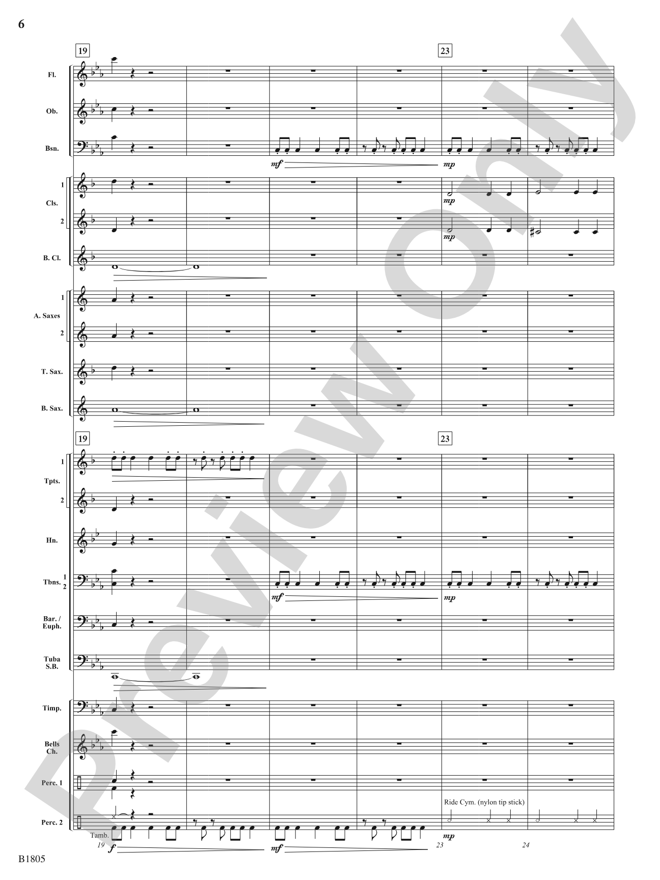 High Impact: Concert Band Conductor Score & Parts