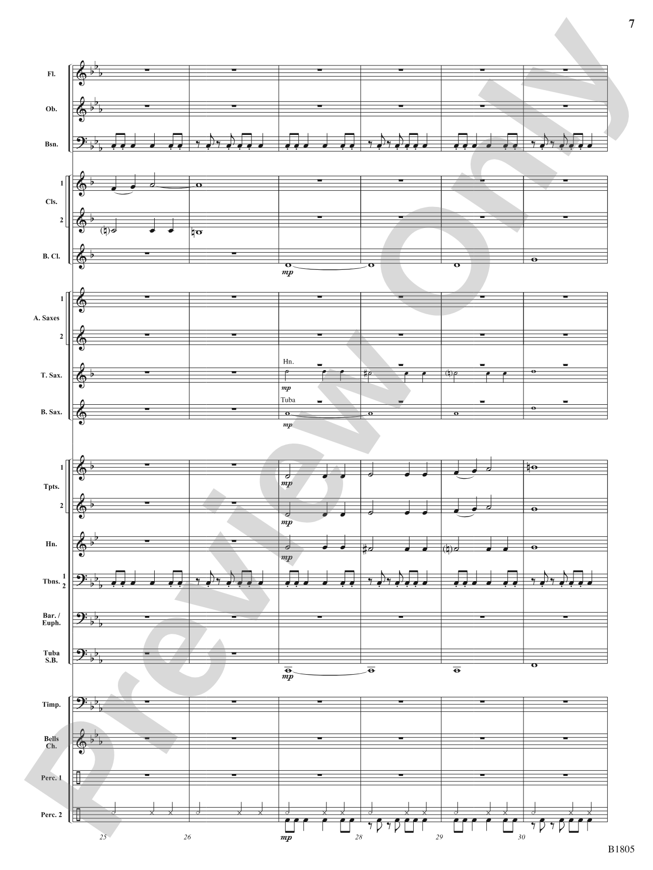 High Impact: Concert Band Conductor Score & Parts