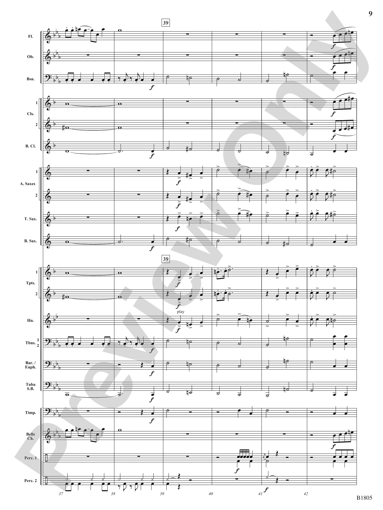 High Impact: Concert Band Conductor Score & Parts