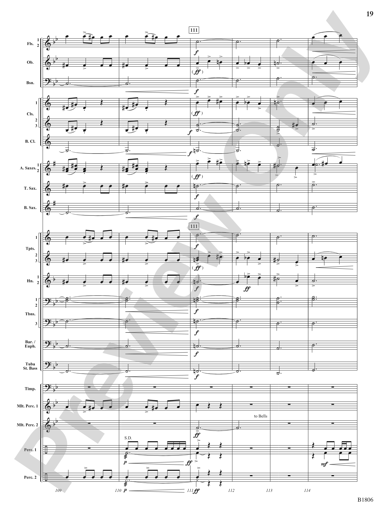 Tectonic Plates: Concert Band Conductor Score & Parts