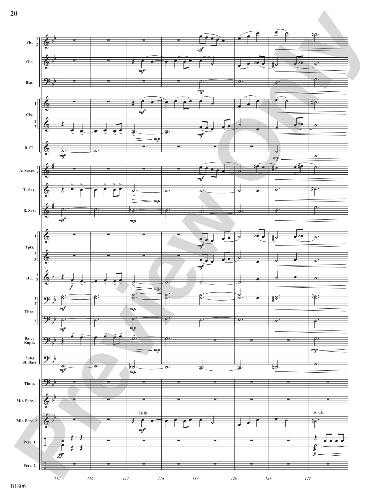 Tectonic Plates: Concert Band Conductor Score & Parts