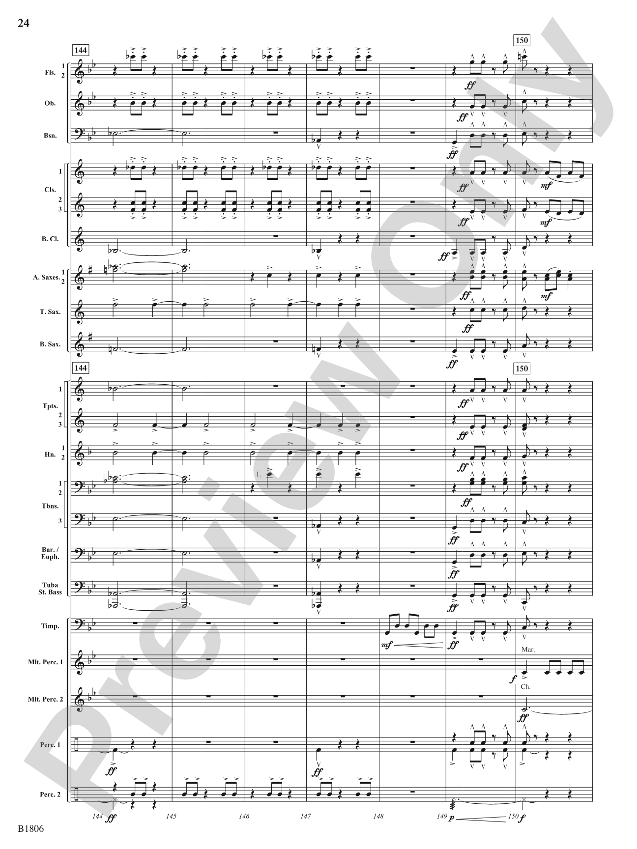 Tectonic Plates: Concert Band Conductor Score & Parts