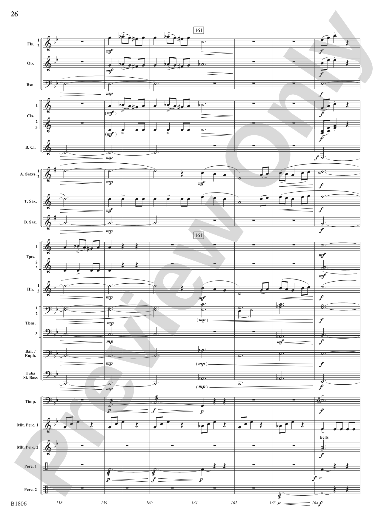 Tectonic Plates: Concert Band Conductor Score & Parts