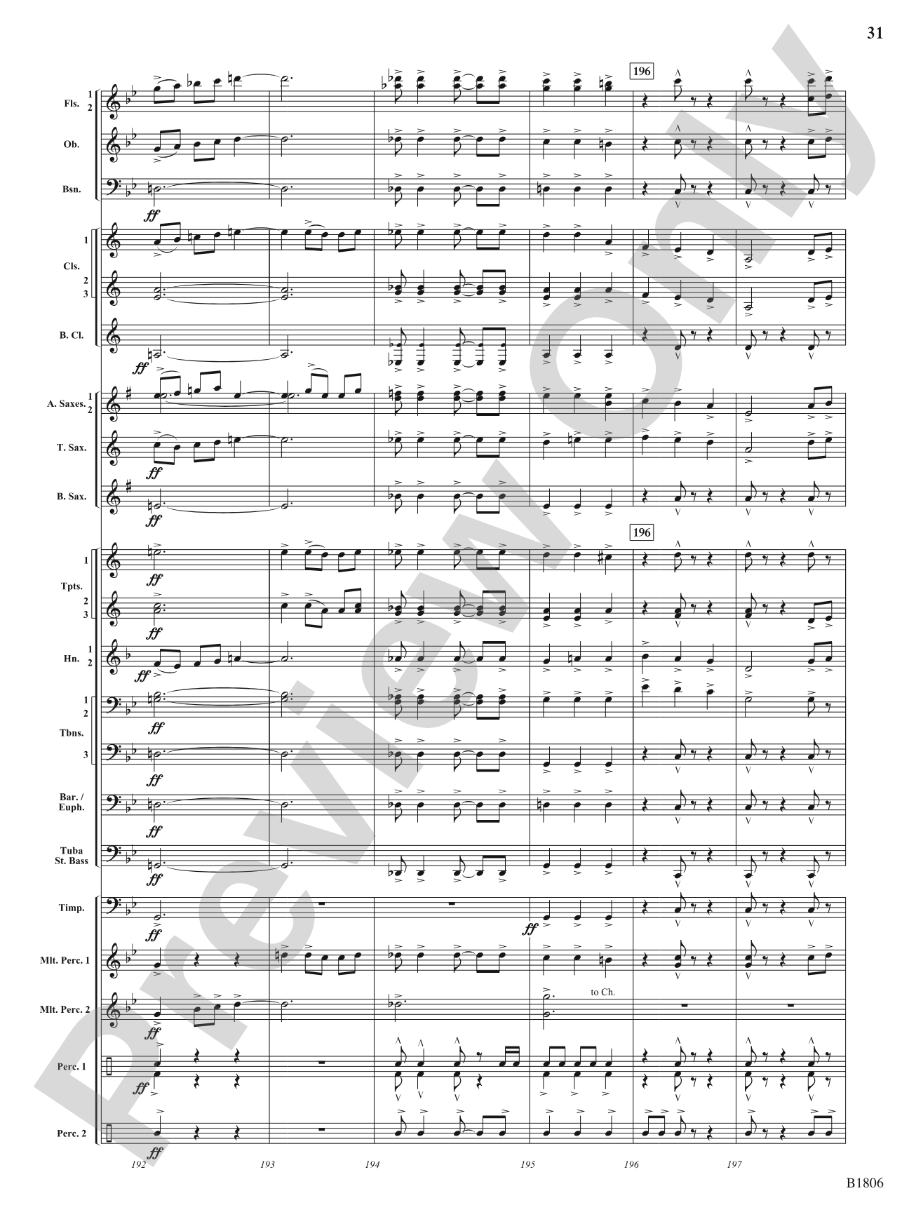 Tectonic Plates: Concert Band Conductor Score & Parts