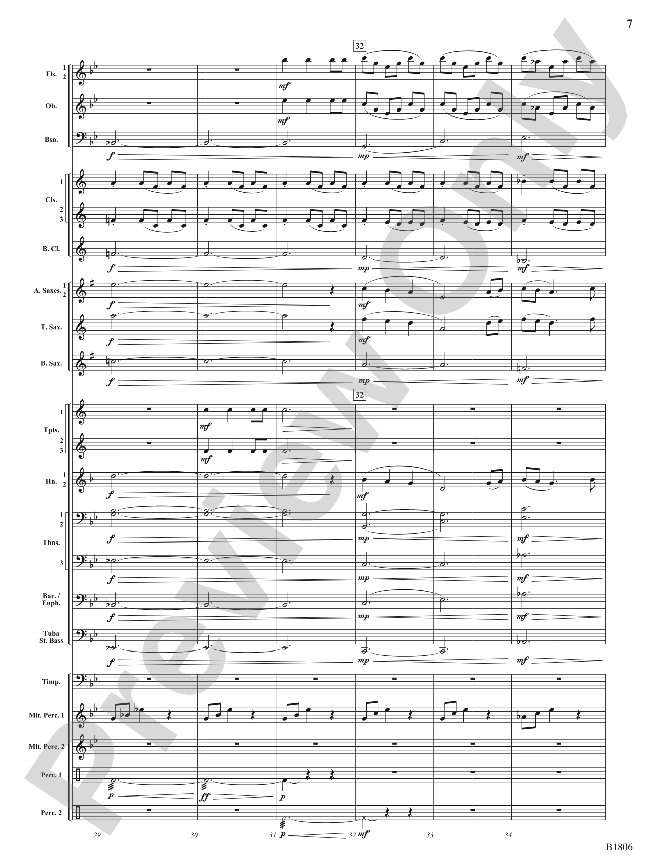 Tectonic Plates: Concert Band Conductor Score & Parts