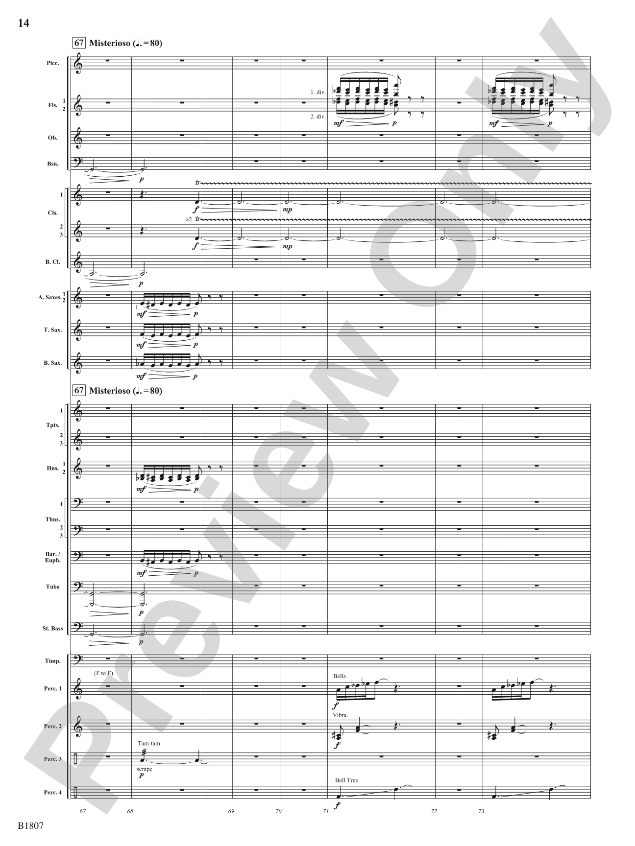 Il Mazzamurello (The Whimsical Italian Elf): Concert Band Conductor Score & Parts