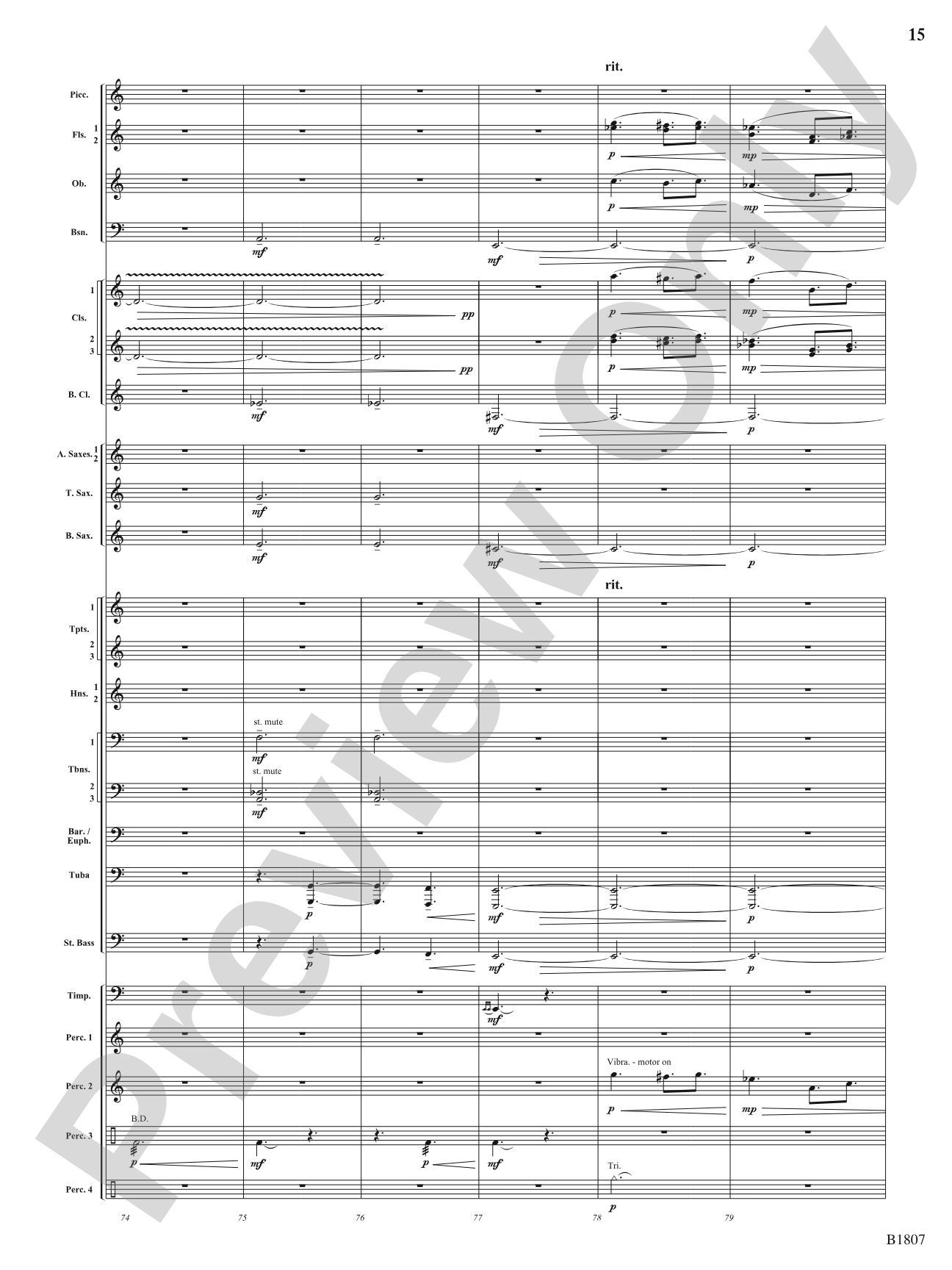 Il Mazzamurello (The Whimsical Italian Elf): Concert Band Conductor Score & Parts