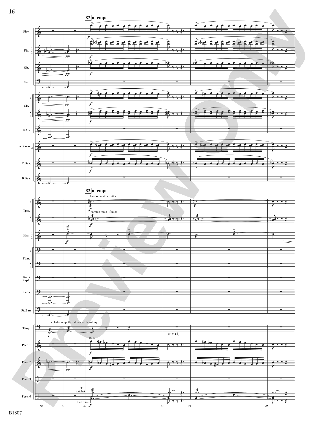 Il Mazzamurello (The Whimsical Italian Elf): Concert Band Conductor Score & Parts