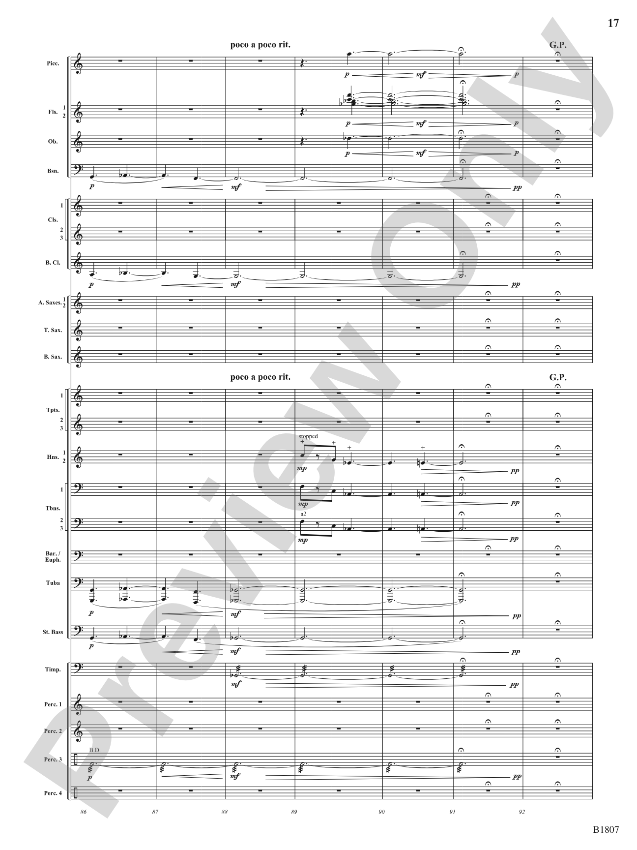 Il Mazzamurello (The Whimsical Italian Elf): Concert Band Conductor Score & Parts