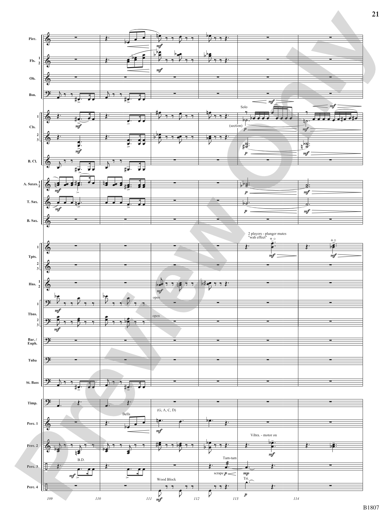 Il Mazzamurello (The Whimsical Italian Elf): Concert Band Conductor Score & Parts