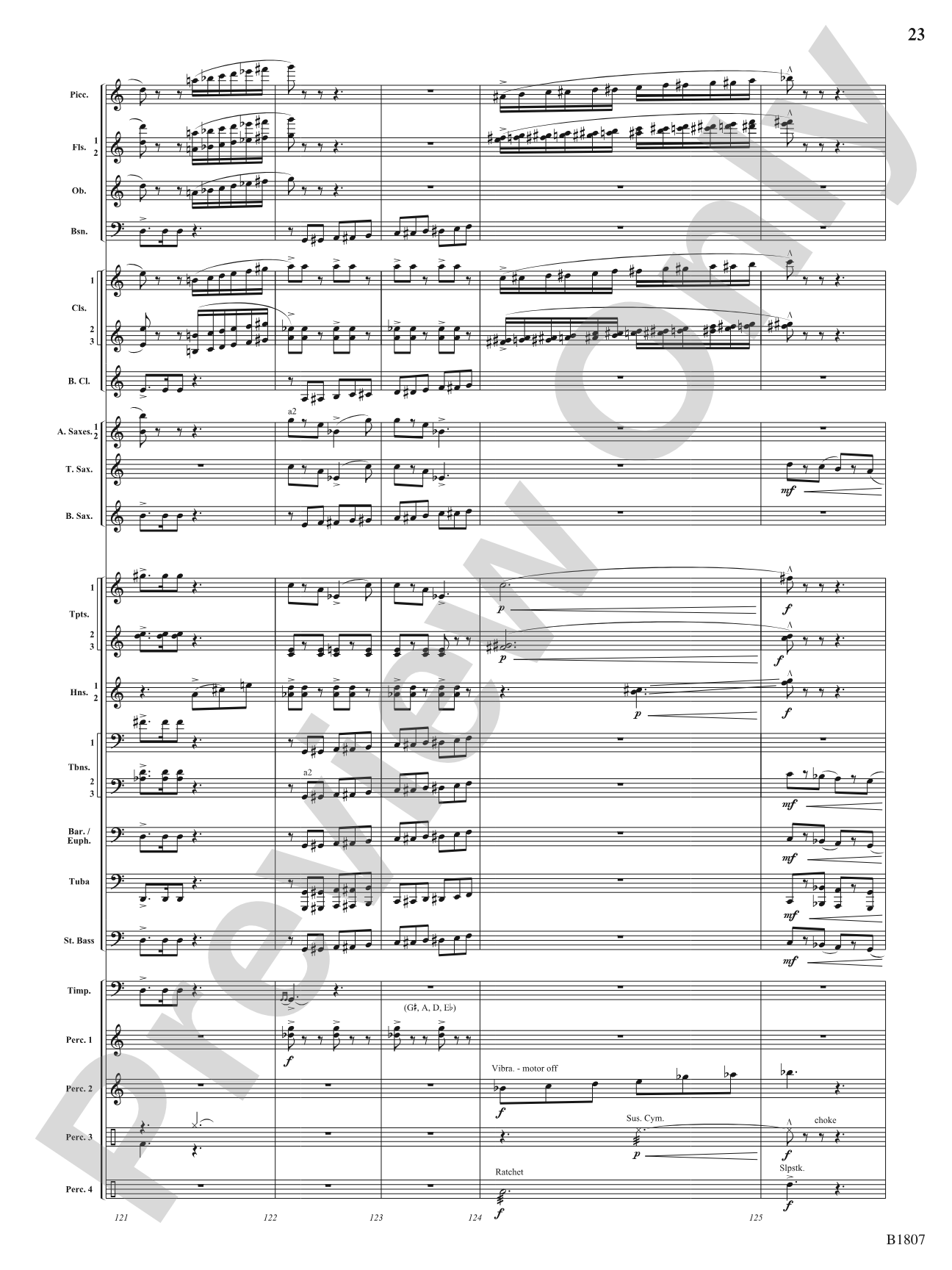 Il Mazzamurello (The Whimsical Italian Elf): Concert Band Conductor Score & Parts