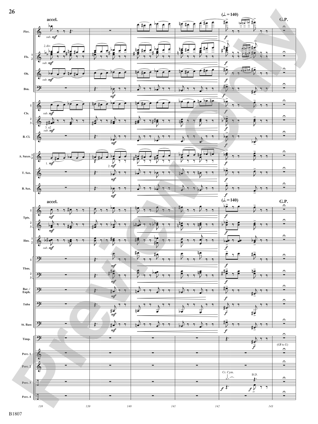 Il Mazzamurello (The Whimsical Italian Elf): Concert Band Conductor Score & Parts