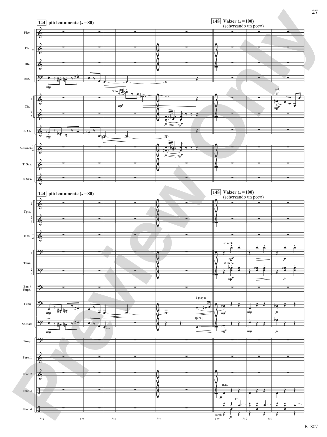 Il Mazzamurello (The Whimsical Italian Elf): Concert Band Conductor Score & Parts