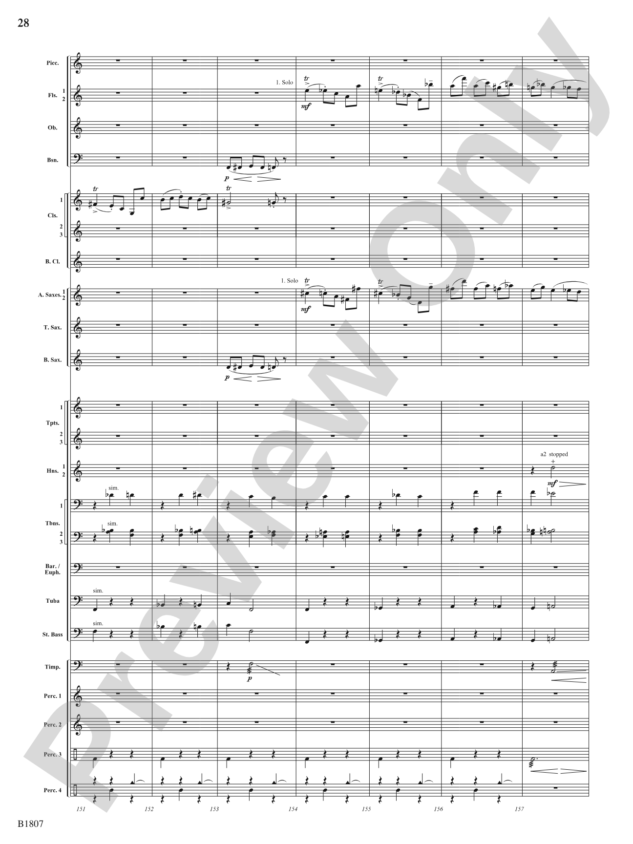 Il Mazzamurello (The Whimsical Italian Elf): Concert Band Conductor Score & Parts