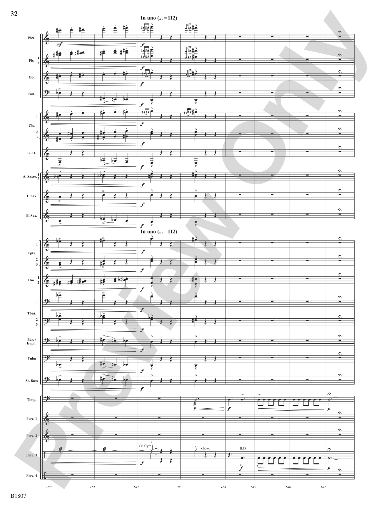 Il Mazzamurello (The Whimsical Italian Elf): Concert Band Conductor Score & Parts