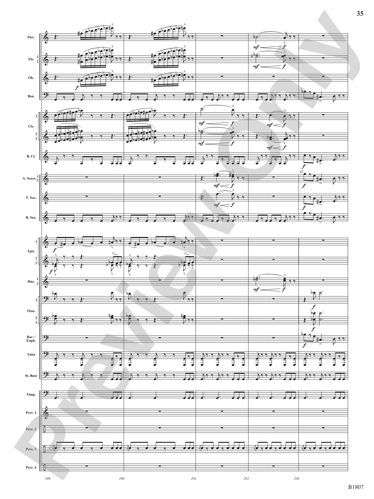 Il Mazzamurello (The Whimsical Italian Elf): Concert Band Conductor Score & Parts