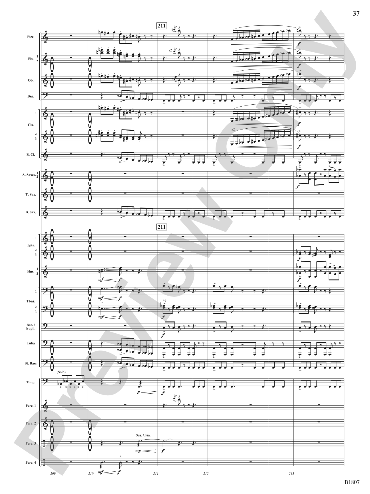 Il Mazzamurello (The Whimsical Italian Elf): Concert Band Conductor Score & Parts